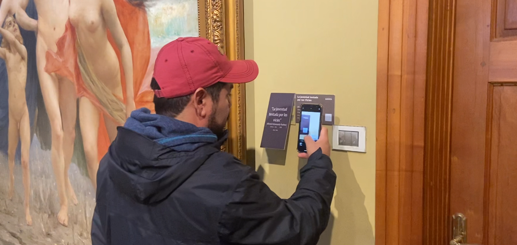 pruebas realizadas a usuarios dentro del museo